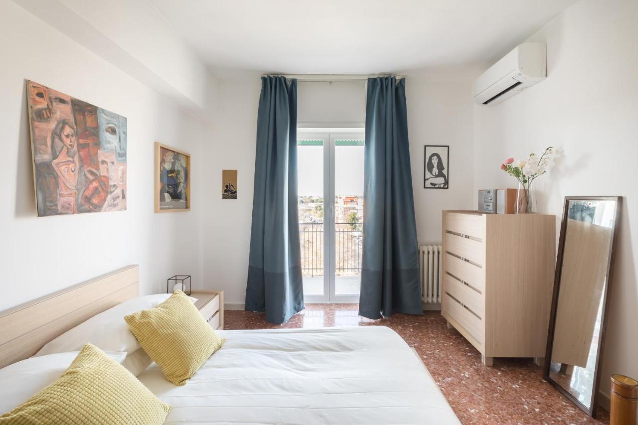 Amoretti Apartment, 6 Persone, 3 Camere, 2 Bagni, Balcone, Wi-Fi, Metro B Monti Tiburtini Roma Exterior foto
