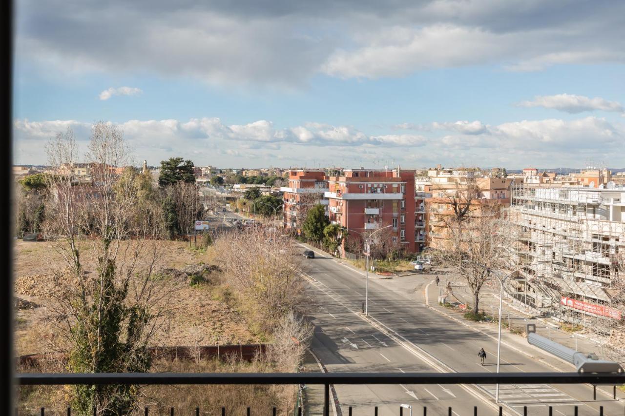 Amoretti Apartment, 6 Persone, 3 Camere, 2 Bagni, Balcone, Wi-Fi, Metro B Monti Tiburtini Roma Exterior foto